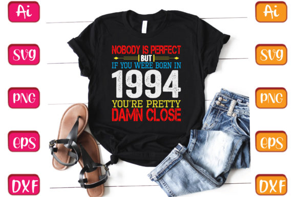 1994 Nostalgia: Graphics for T-Shirt Designs
