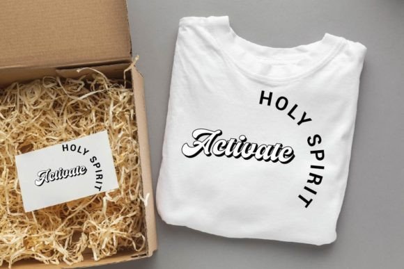 Holy Spirit Activate Graphics & T-Shirt Designs