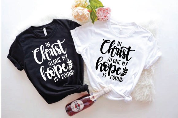 In Christ Alone Graphics for T-Shirt Designs