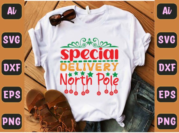 Special Delivery North Pole 109 Graphics for T-Shirt Designs